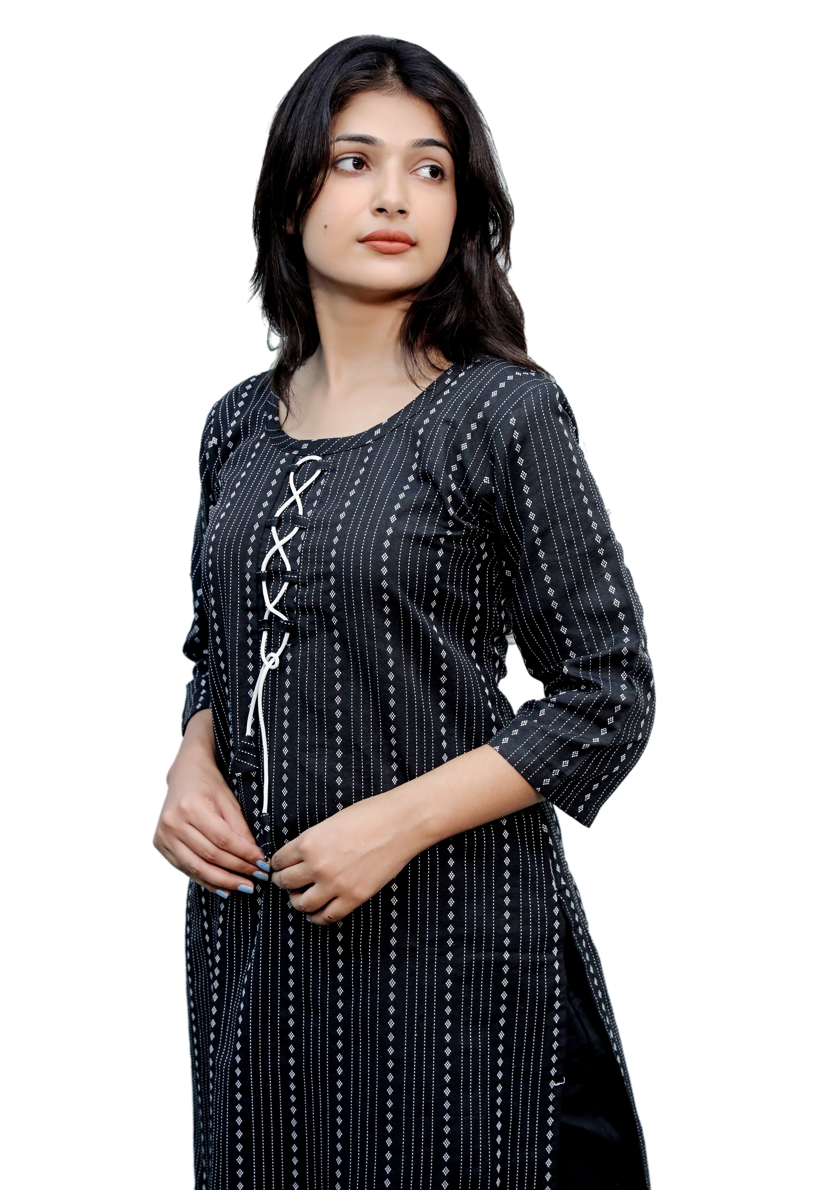 Dori - Neck Design Kurti Set