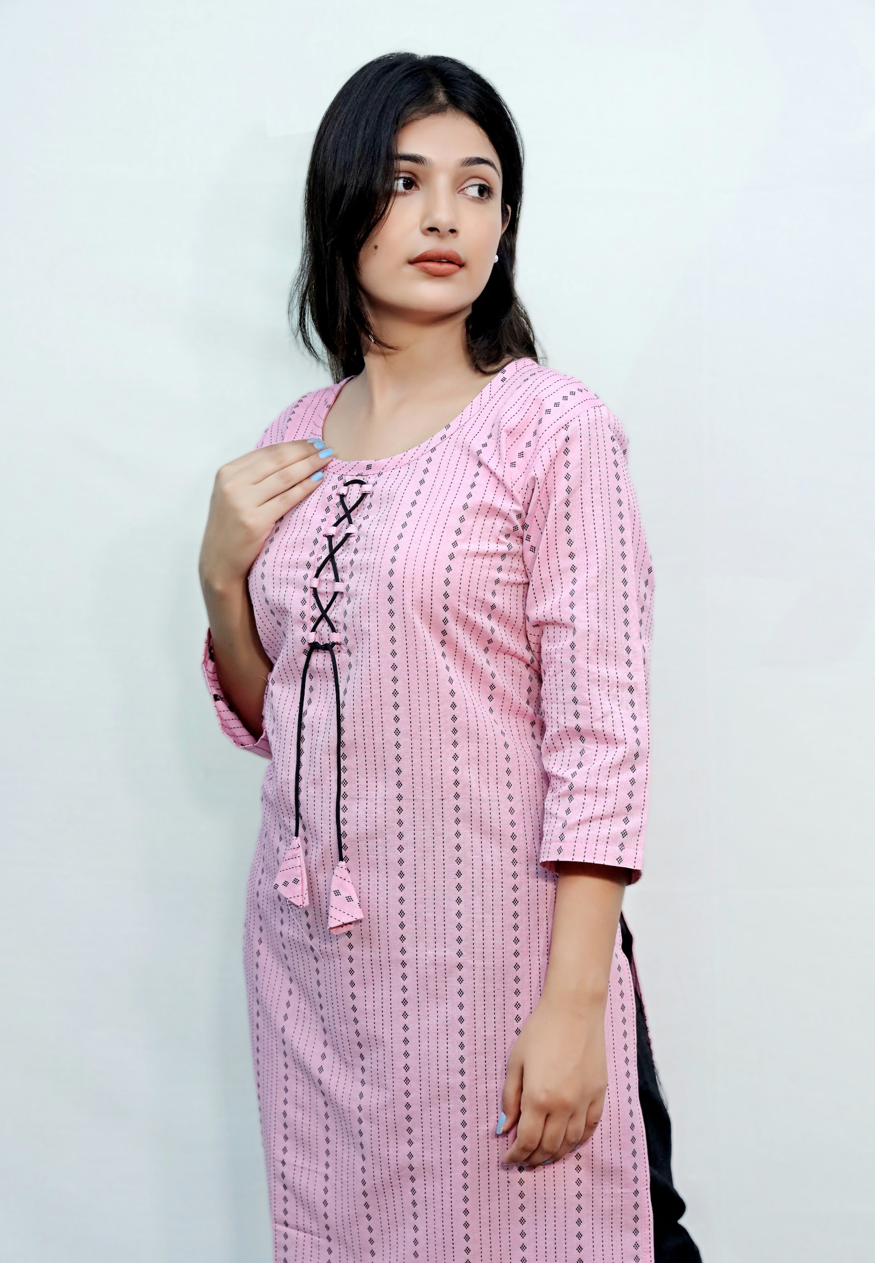 Dori - Neck Design Kurti Set