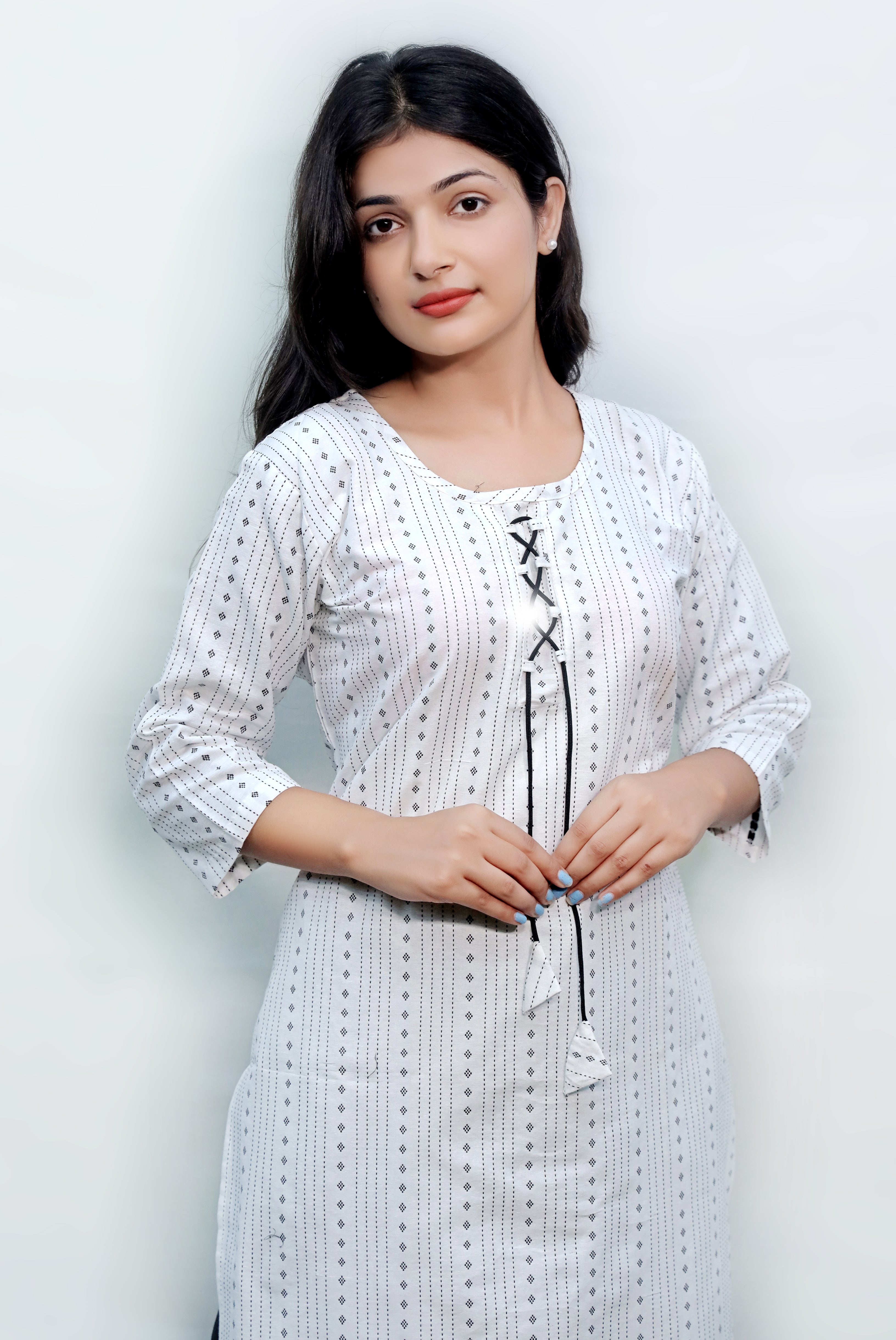 Dori - Neck Design Kurti Set