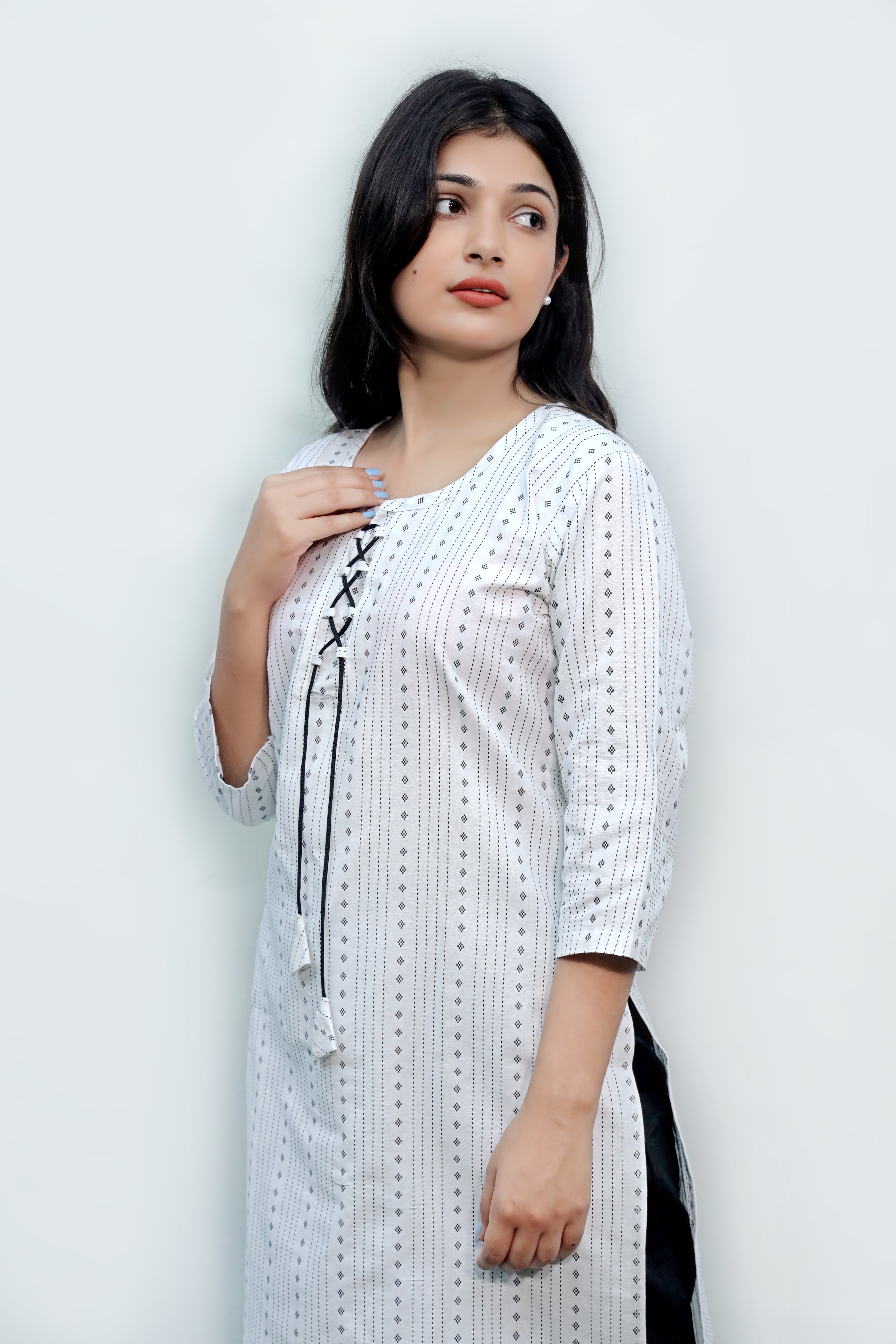 Dori - Neck Design Kurti Set