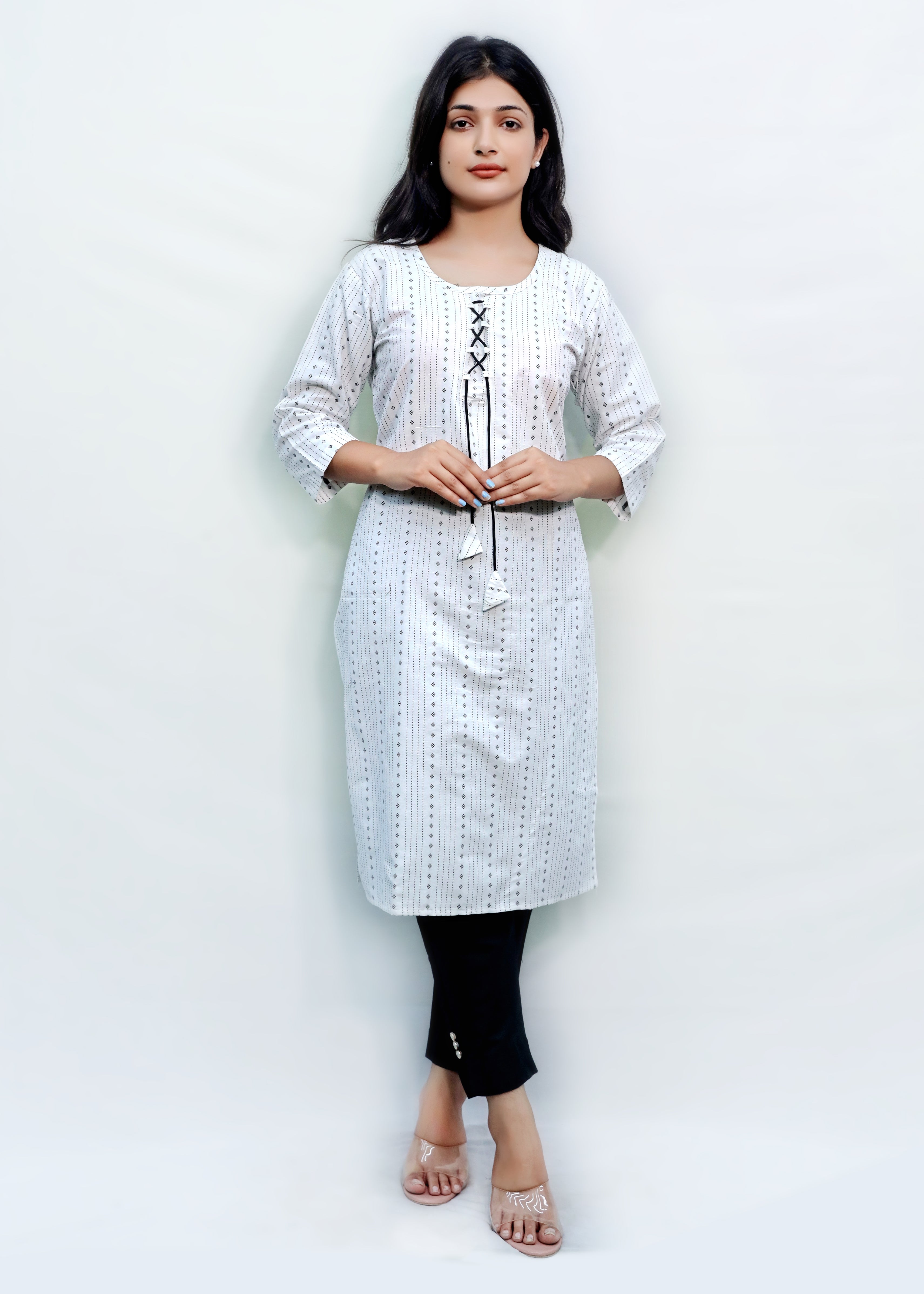 Dori - Neck Design Kurti Set