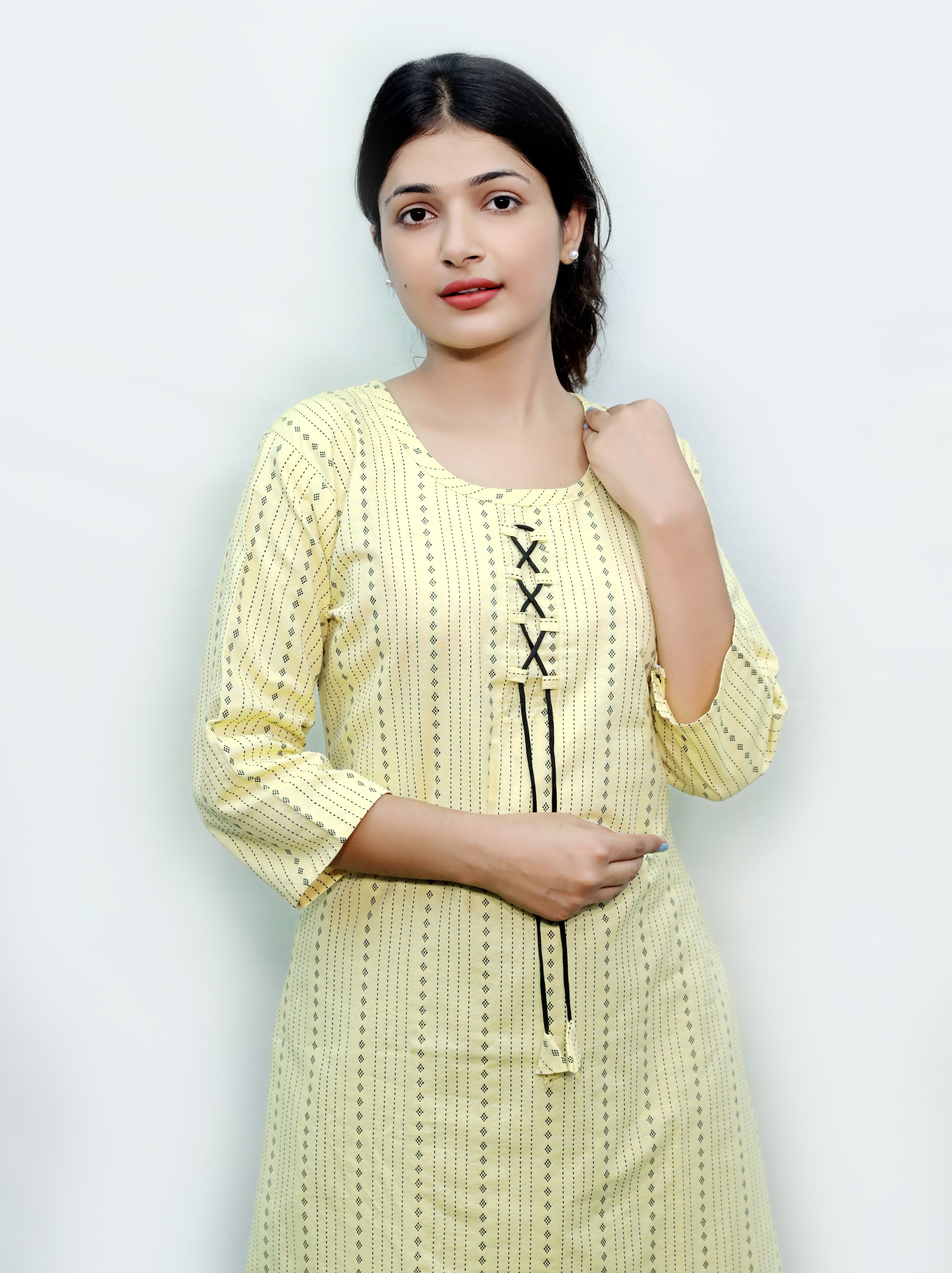 Dori - Neck Design Kurti Set