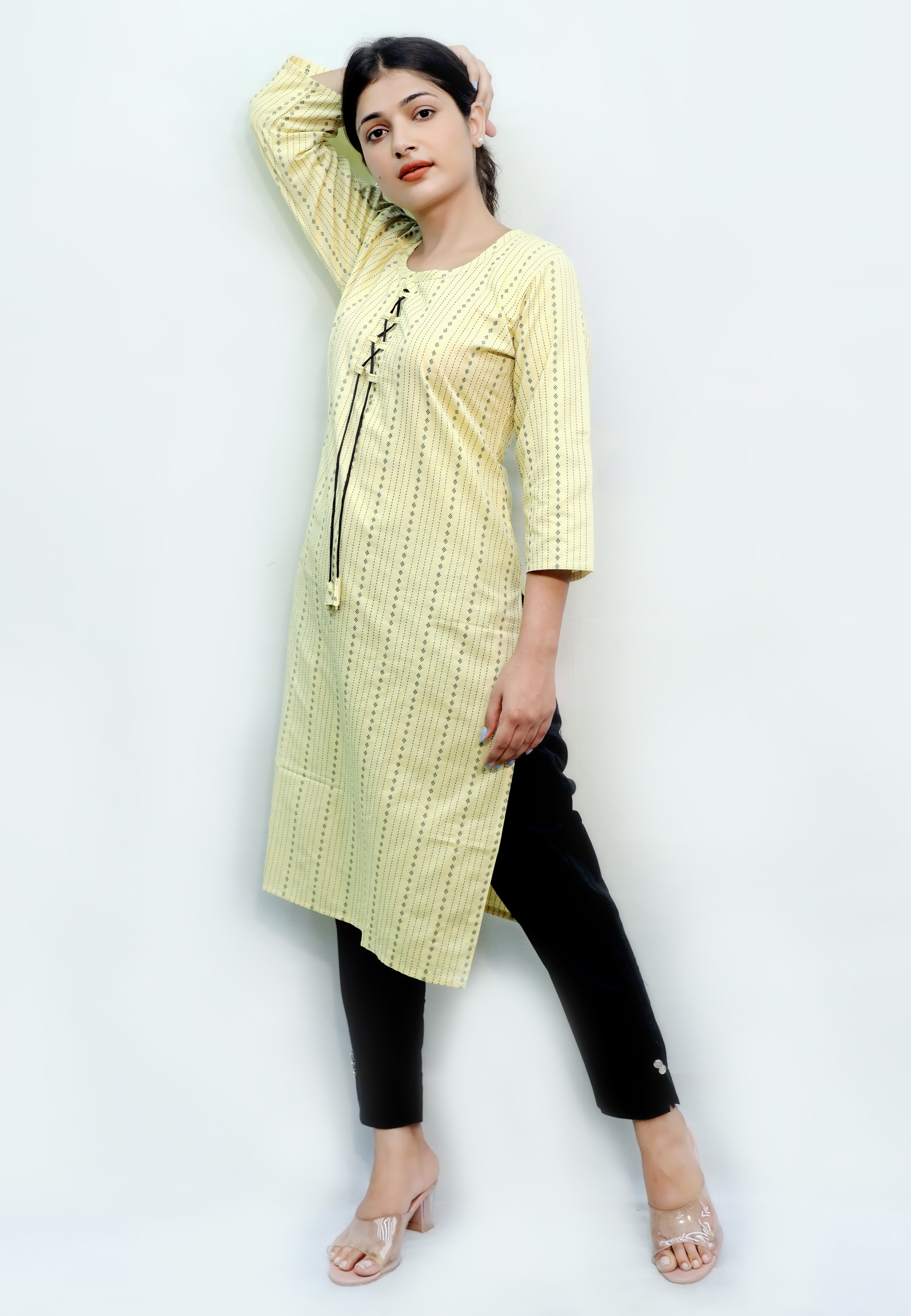 Dori - Neck Design Kurti Set